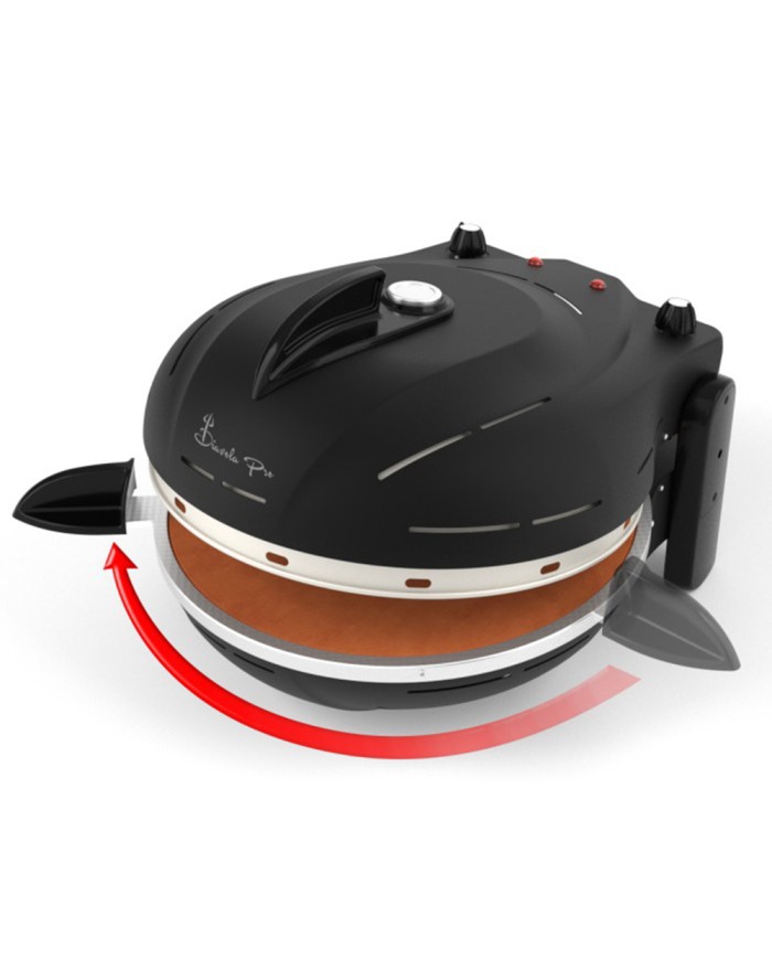 System obracania pizzy podczas pieczenia Diavola Pro